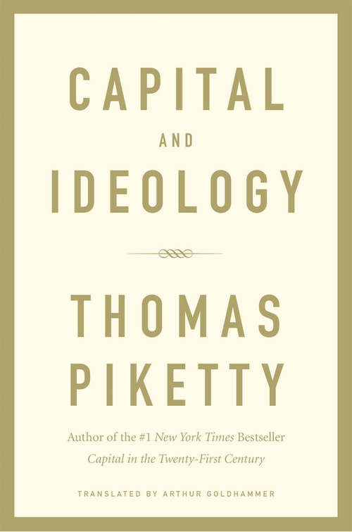 Book cover of Capital and Ideology