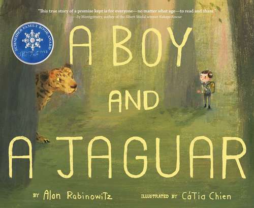 Book cover of A Boy And A Jaguar